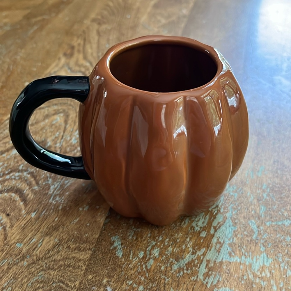 TARGET threshold Fall Pumpkin Stoneware Ceramic Dish-ware Mug Cup NWT